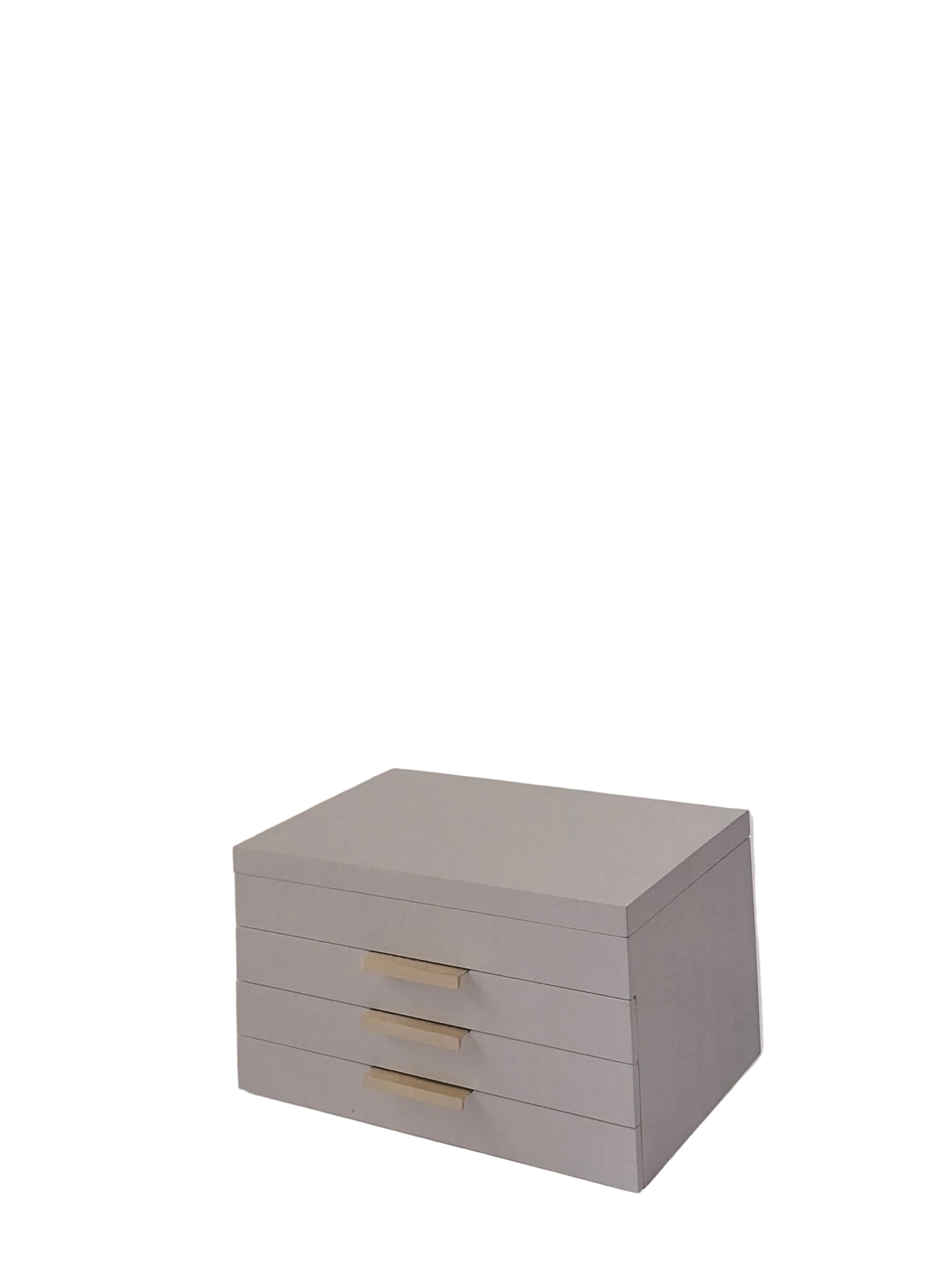 Custom wooden jewellery box - personalised jewellery storage organiser